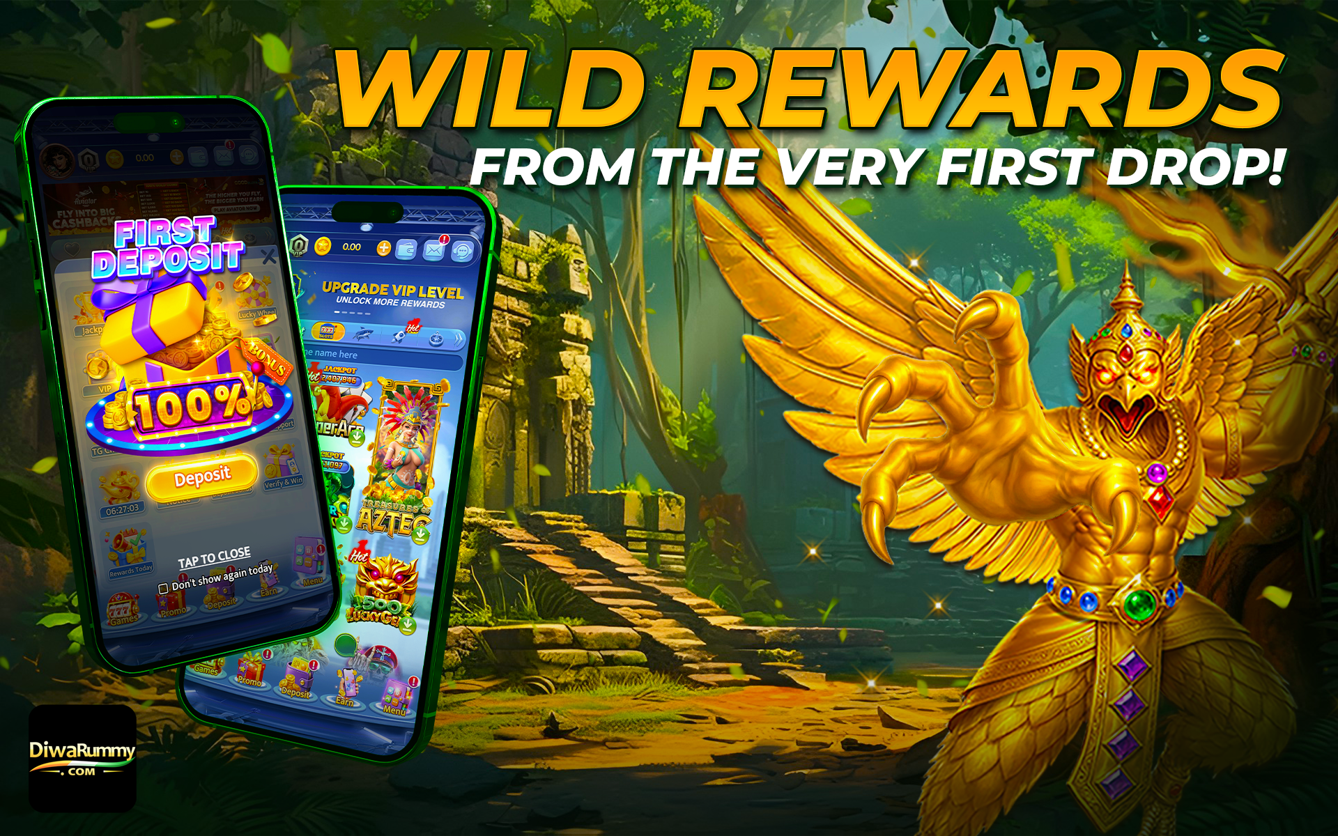 Diwa Rummy games lobby
